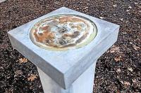 Chester County Courthouse Sundial base without dial